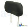 A & I Products Headrest, F10 Seat, Black Cloth 13" x11" x5" A-HR2CL2